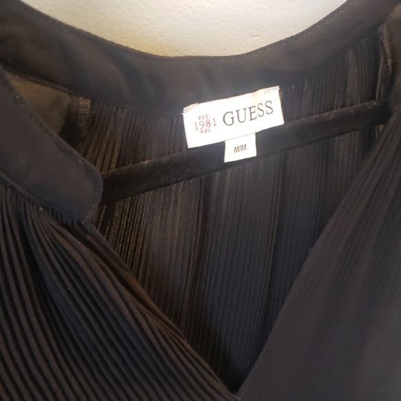 Sheer black Guess top - Picture 2 of 3